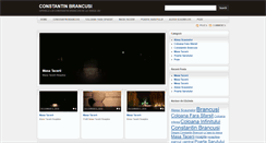 Desktop Screenshot of cbrancusi.info